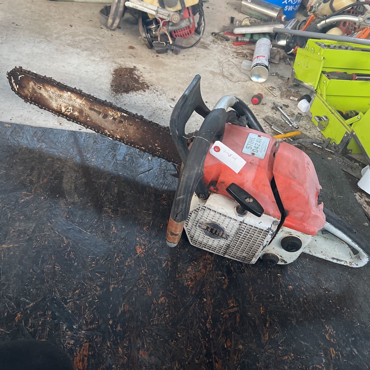 Yahoo!オークション - STIHL スチール 042 レア品 チェーンソー Yahoo!オークション - STIHL スチール 042 レア品 チェーンソー