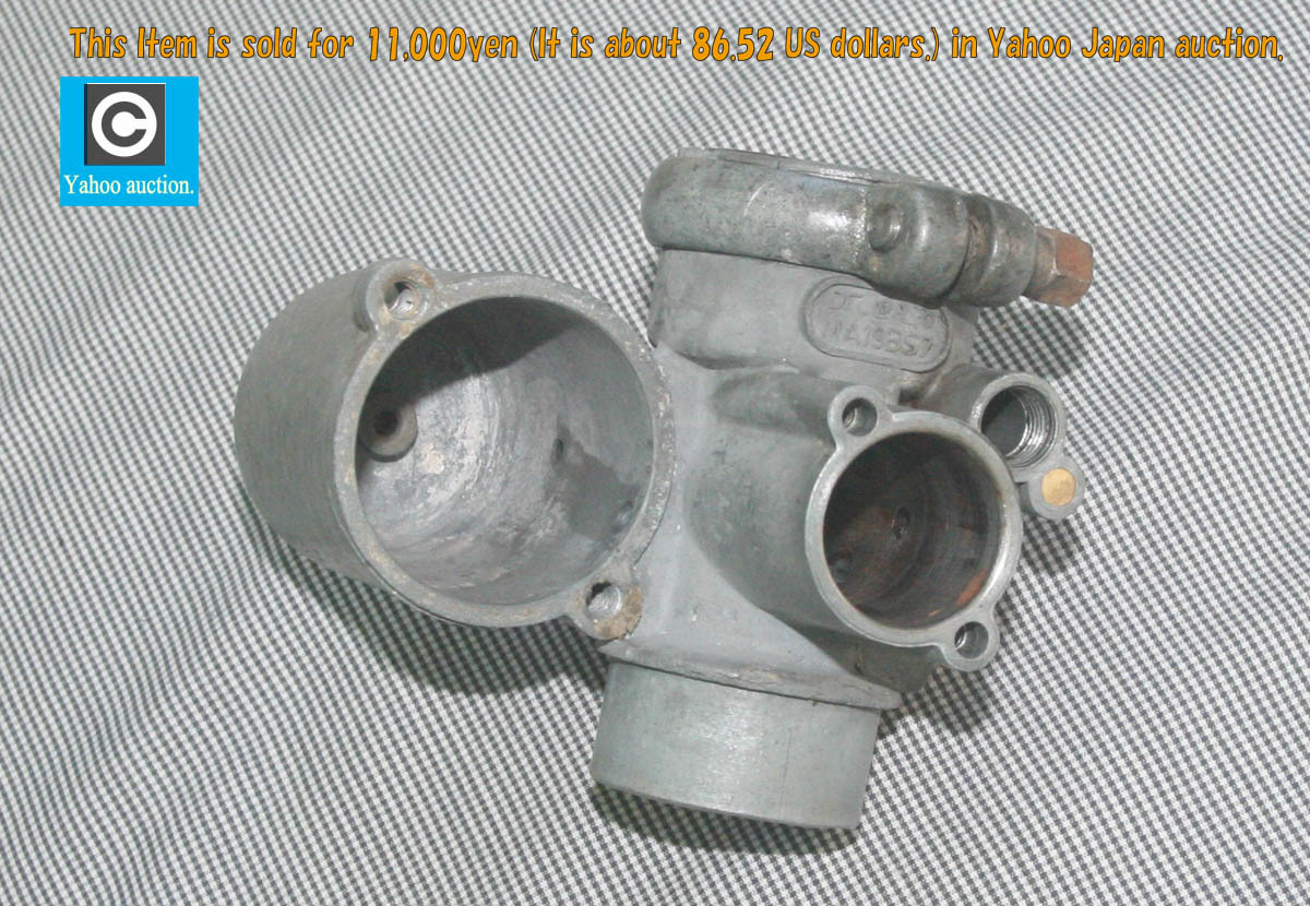  valuable! Lambretta 2 type series original carburetor [terorutoMA19-BS7] 60 period goods.. necessary OH restore for junk treatment .! LAMBRETTA Li Dellorto