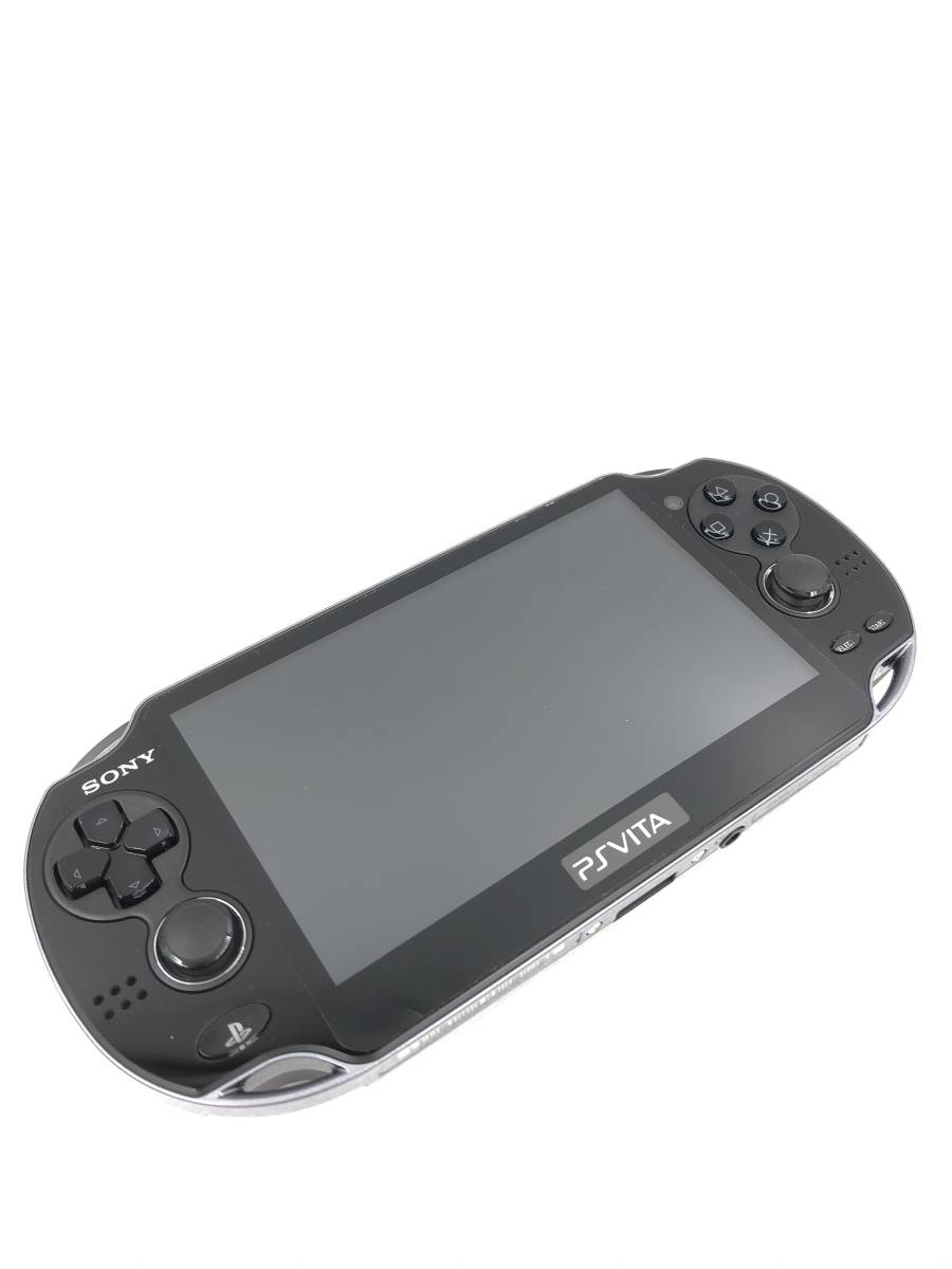 新品同様】 PlayStation Vita 3G/Wi‐Fiモデル クリスタル・ブラック