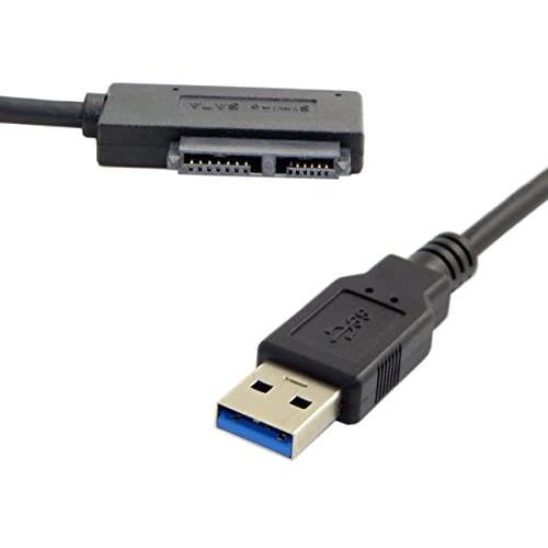 CY USB 3.0~7+6 13ピン スリムライン SATA ケーブルアダプター ノートパソコン CD DVD ROM 光学ドライブ用_画像5
