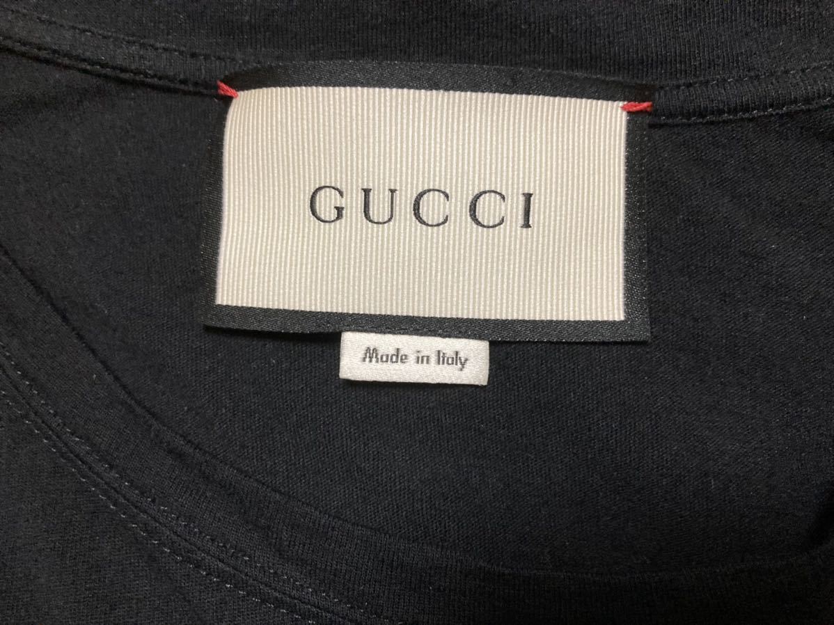 グッチ GUCCI ビー刺繍 Tシャツ ブラック メンズ XS の商品詳細