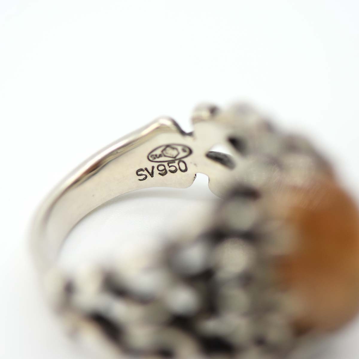  ломбард geodesiqueji.ote Schic кольцо SV950 9.5 номер orange цвет камень кольцо серебряный аксессуары que... ломбард 