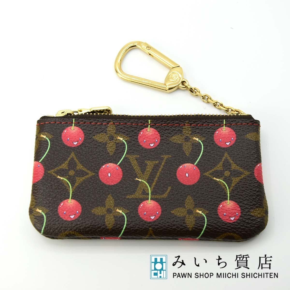 質屋 LV ルイヴィトン モノグラムチェリー ポシェット・クレ M95042