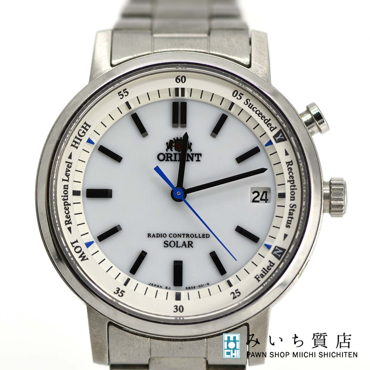 質屋 腕時計 ORIENT オリエント スタイリッシュ ＆ スマート ソーラー電池 WV0121SE メンズ みいち質店