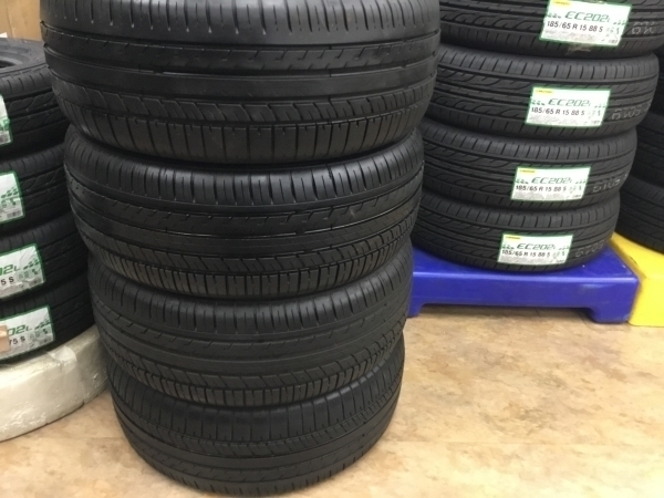 ◆激安特価！ZEETEX ZE1000 195/55R15`2018年製造8分山レビンインテグラCR-XシビックミラージュランサーポロS40V40などに◆_画像7