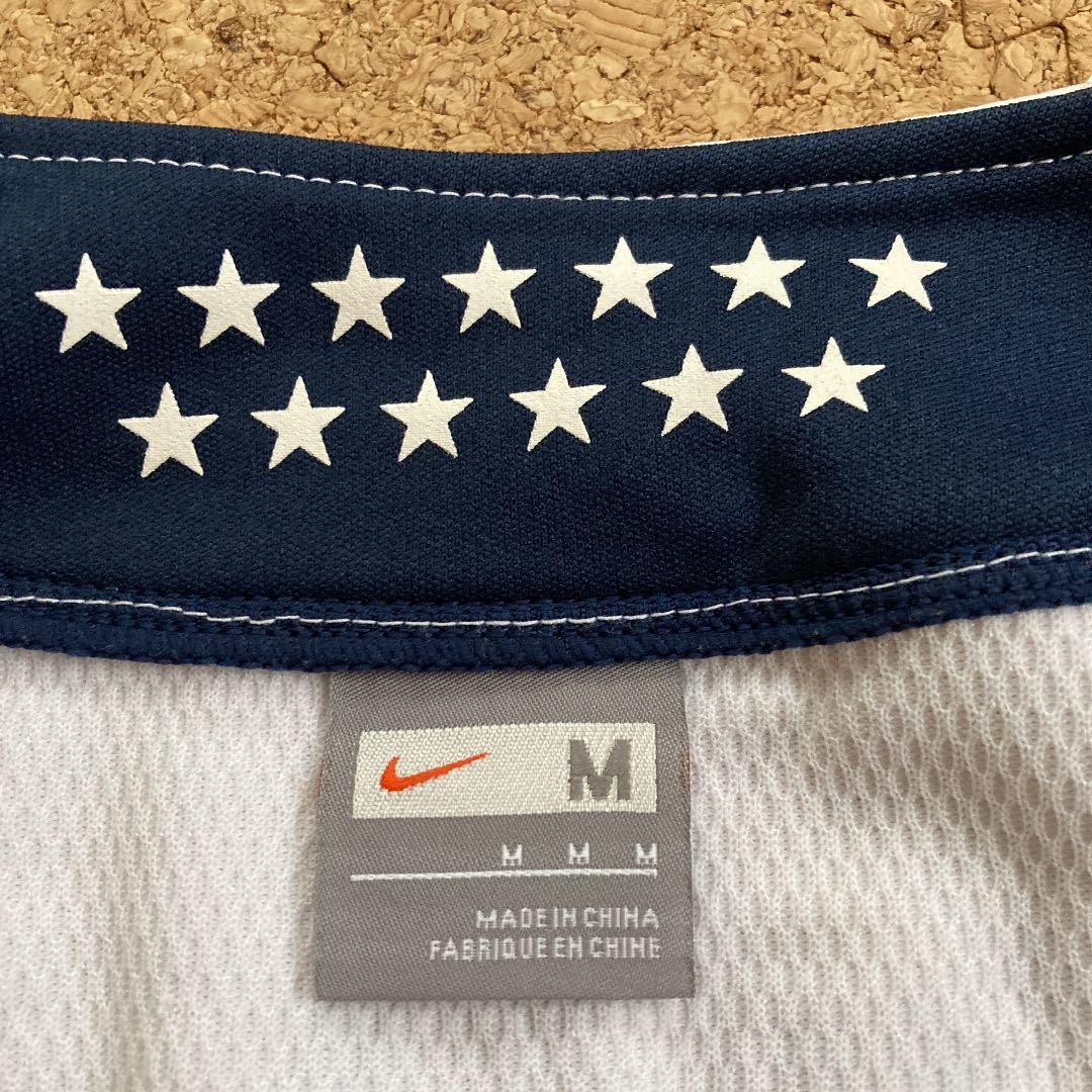 埼玉西武ライオンズ 3番 中島裕之選手 ユニフォーム ナイキ NIKE Mサイズ 刺繍 レプリカユニフォーム 西武ライオンズ