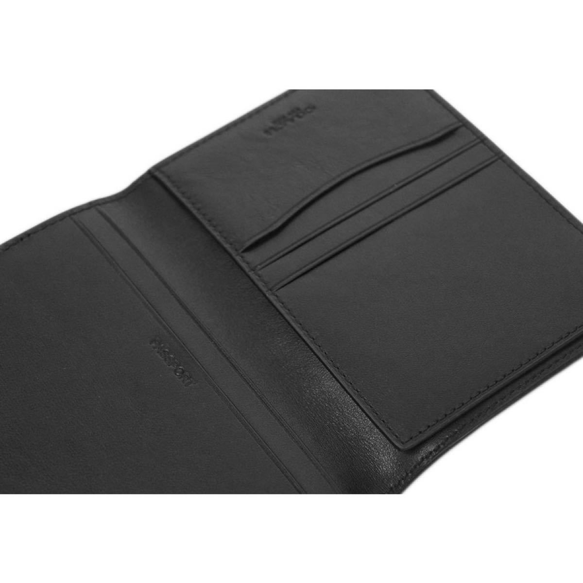 コーチ パスポートケース ブラック 黒 紙袋付き - 旅行用品