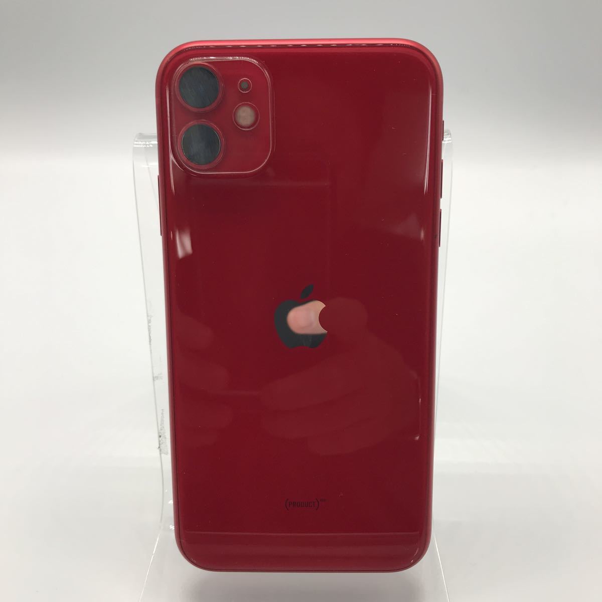 USED 美品! iPhone 11 64GB レッド au SIMロック解除済み bpbd