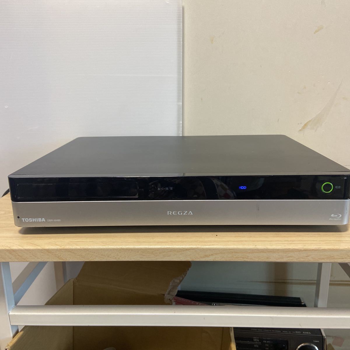 東芝 REGZAサーバー 5TB HDD& ブルーレイレコーダー DBR-M490 www