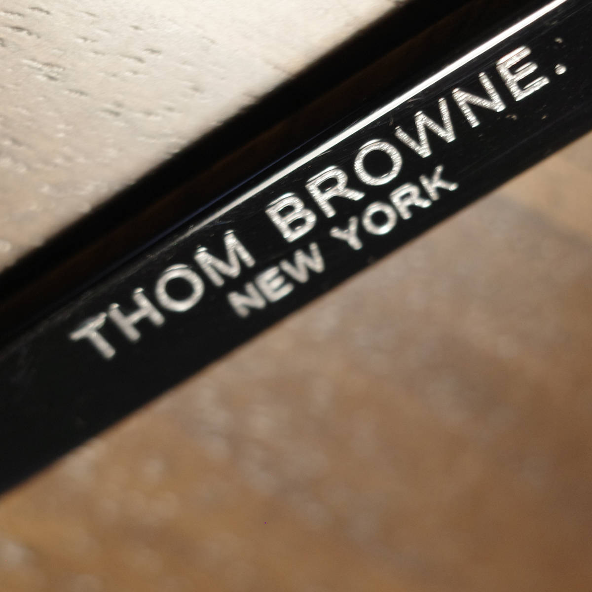 新品 THOM BROWNE トムブラウン 眼鏡 TB-008B-T68 黒縁 本物　　/054_画像3