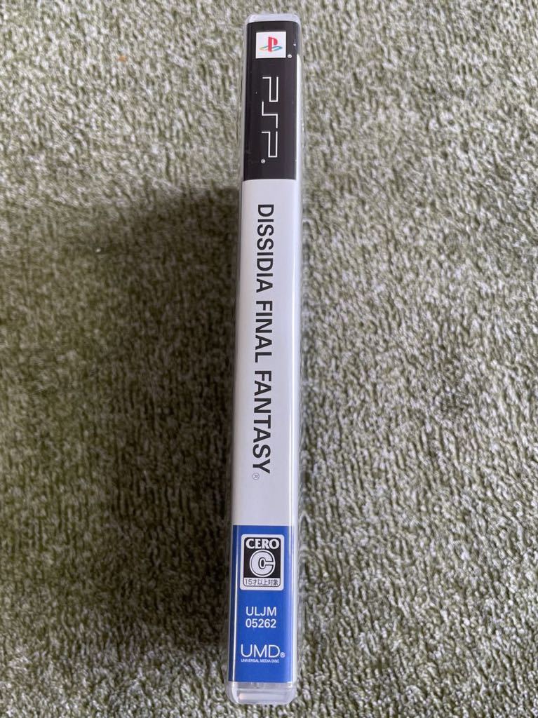 PSP ソフト ディシディア ファイナルファンタジー DISSIDIA FINAL FANTASY プレイステーションポータブル 中古 即決 取説あり 起動確認済み