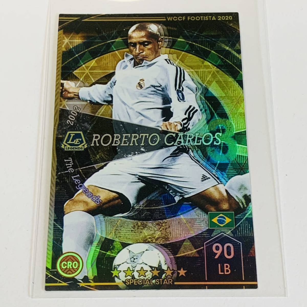 期間限定特価品 Wccf Footista 3 Le ロベルト カルロス Robert Carlos Real Madrid ランク