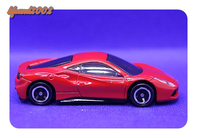 TOMICA　TOMY　トミカ　ミニカー　Ferrari　488 GTB　2018　1/62　フェラーリ　絶版　良品！_画像3