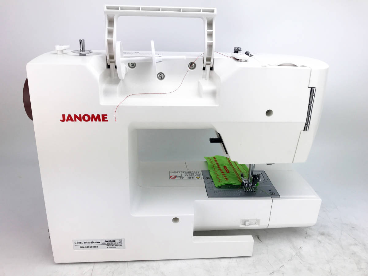 【３ヶ月修理保証付】JANOME コンピュータミシン　PE860