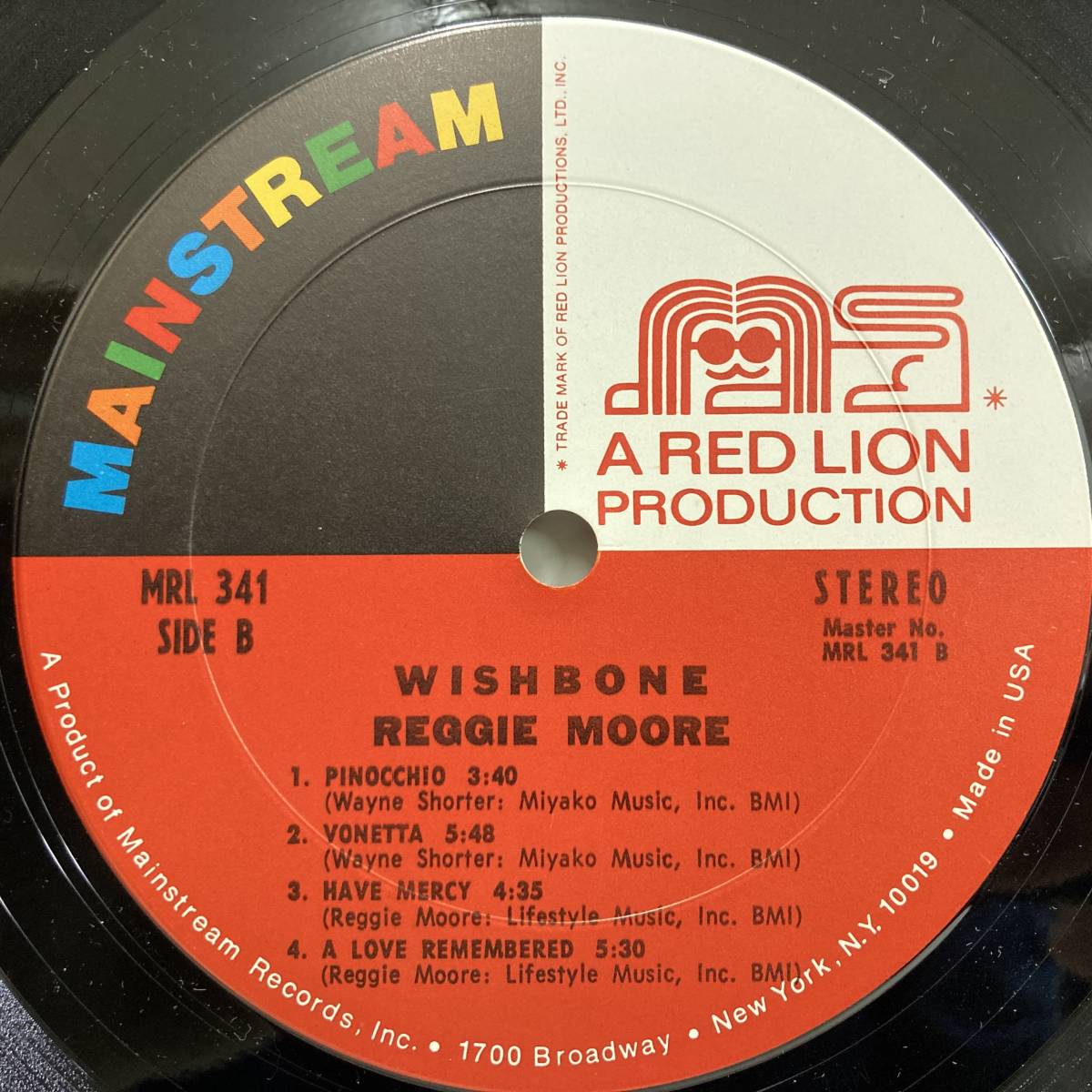 ■即決 Reggie Moore / Wishbone 32931 米オリジナル レジー・ムーア _画像3