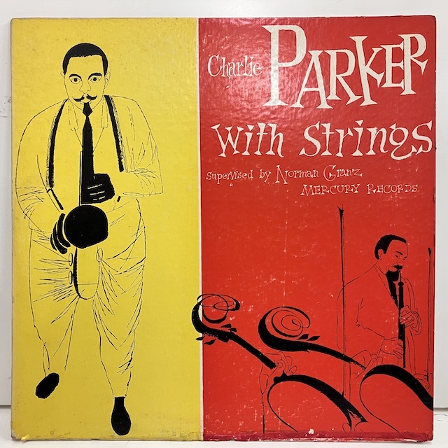 ■即決 Charlie Parker / with Strings 33162 米50年プレス、黒金艶Dg Mono Flat 10 チャーリー・パーカー