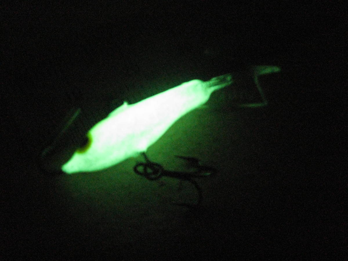 Rapala ラパラ ジギングラップ JGR2（W2）グロー 部 JiggingRap アイスジグ Icejig Glow 夜光の画像1