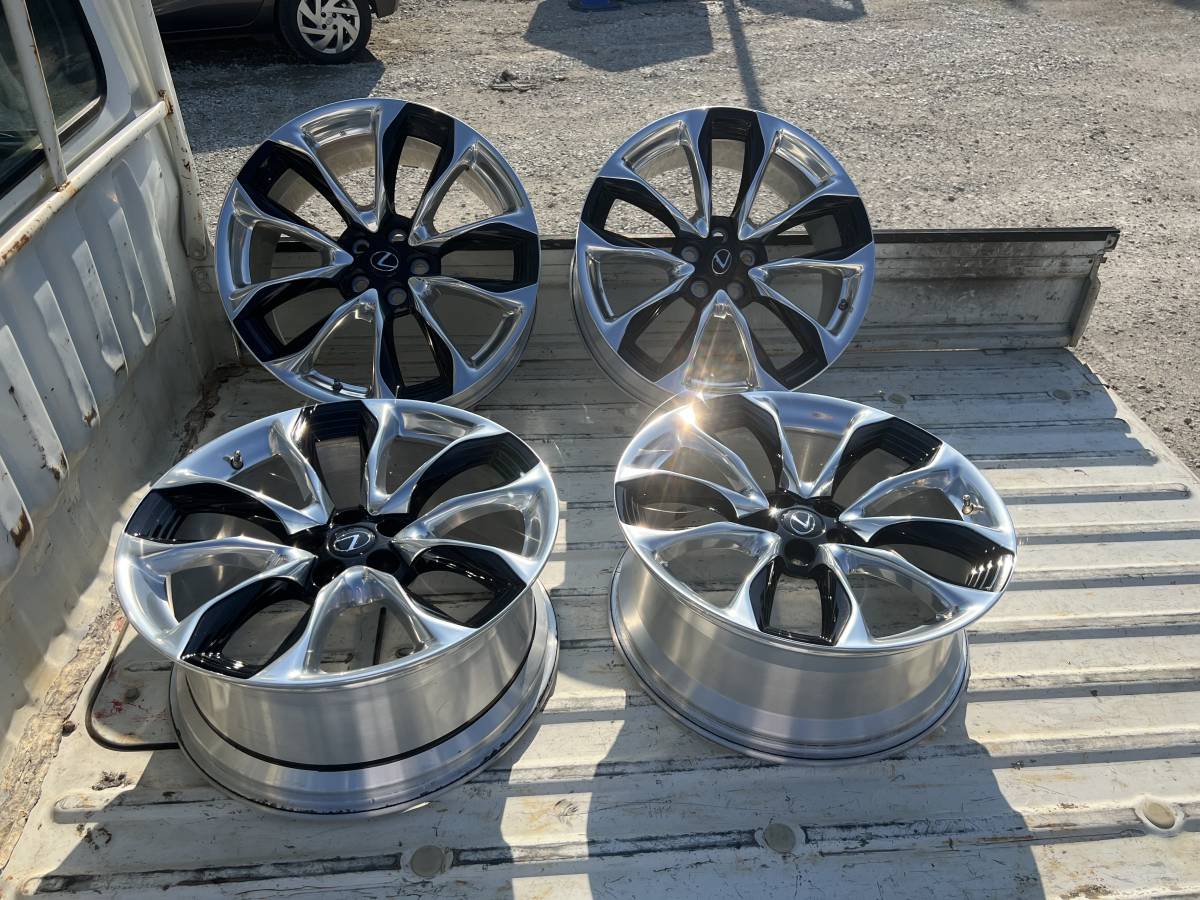 レクサスLC500純正ホイール4本セット○21×8.5J＋25 9.5＋25 5穴×120