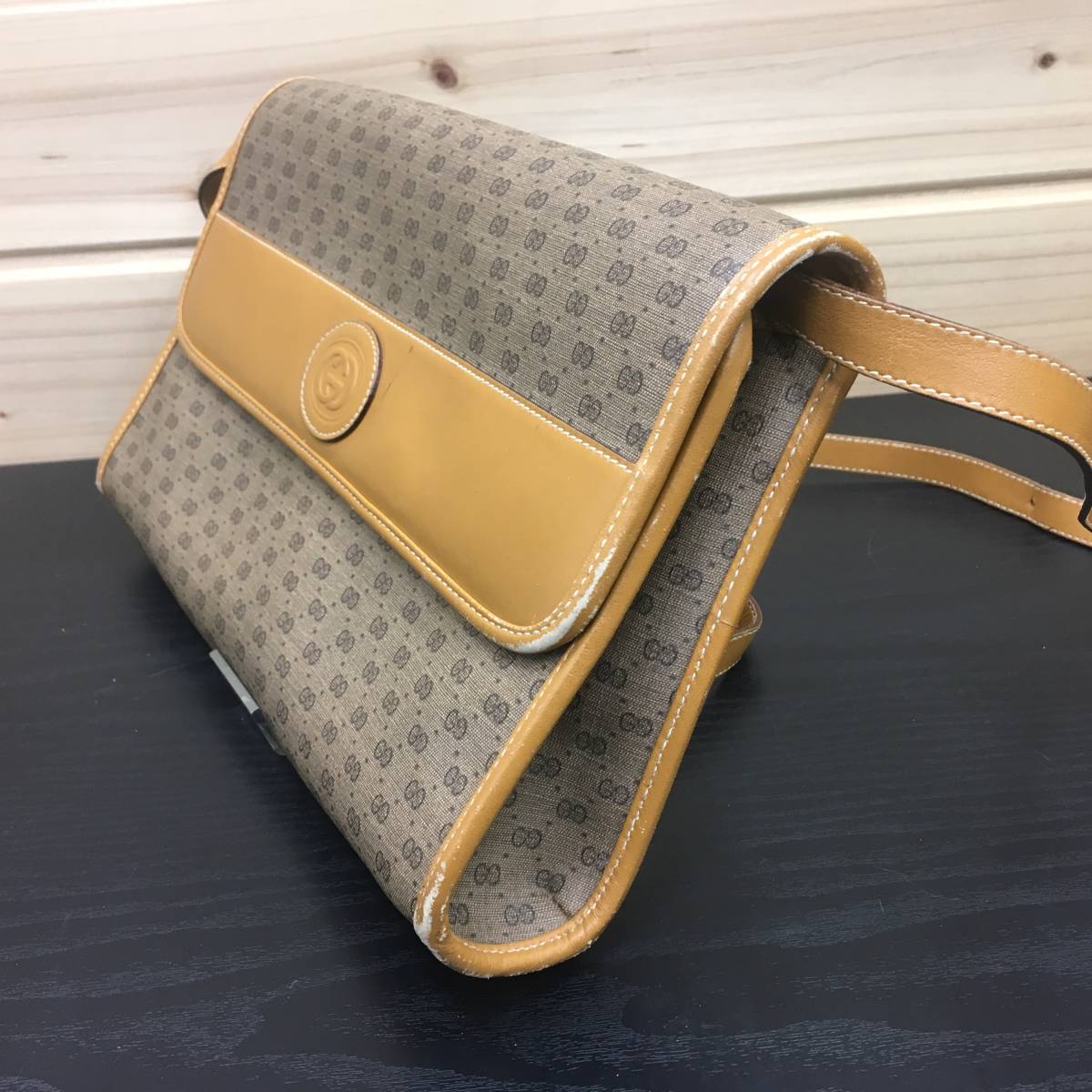 1000円スタート】GUCCI グッチ ショルダーバッグ 004.58.0264 オールド