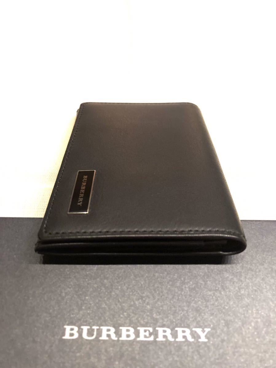 メール便不可】 未使用品 バーバリー BURBERRY 名刺入れ カードケース