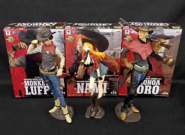 バンプレスト ワンピース トレジャークルーズワールドジャーニーvol 1 ルフィ ゾロ ナミ 3体セットフィギュア One Piece Character Figures その他 売買されたオークション情報 Yahooの商品情報をアーカイブ公開 オークファン Aucfan Com