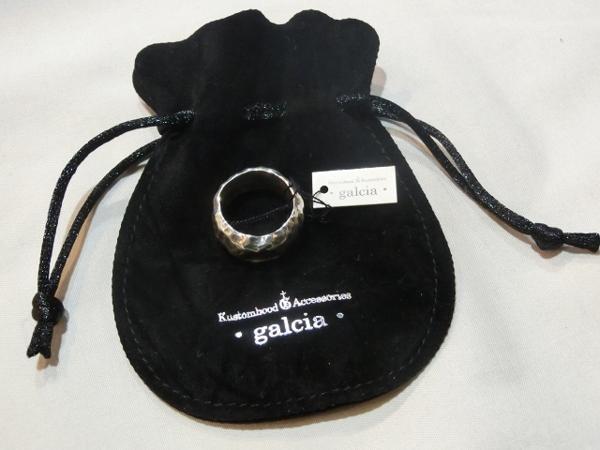 送料無サイズ23 galcia ROCK シルバー リング ガルシア 指輪 新品_画像5