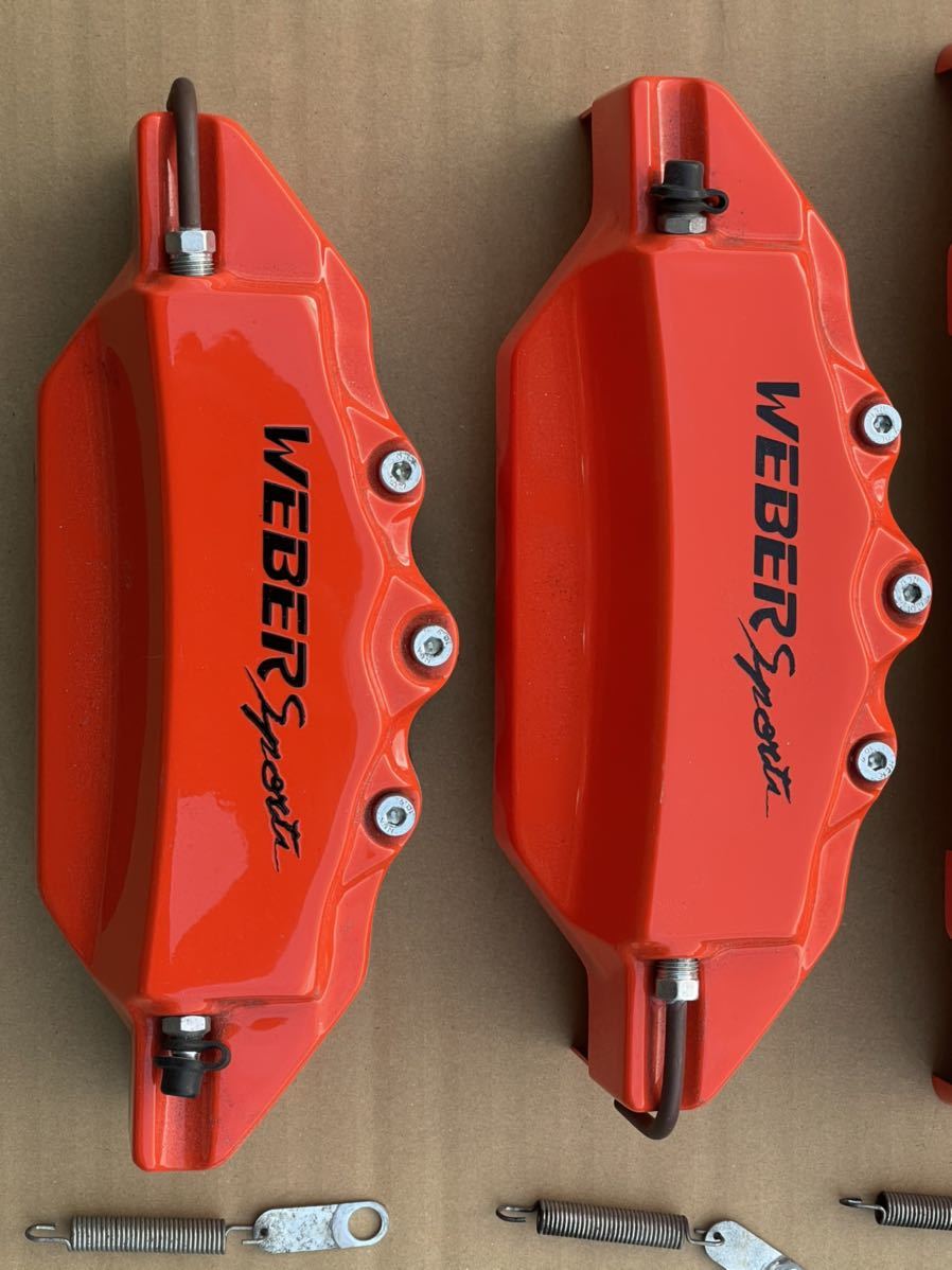 WEBER ブレーキキャリパーカバー 30系 アルファード ヴェルファイア