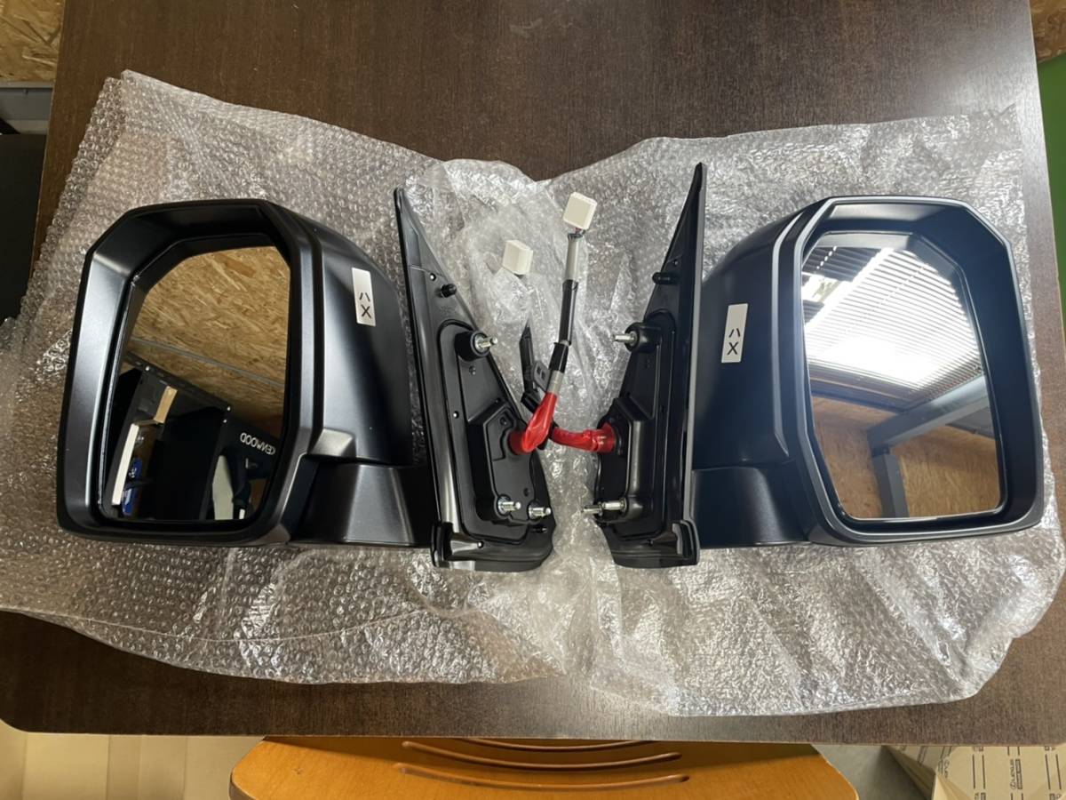 新品 200系 現行 ハイエース 6型 トヨタ純正 電動格納ドアミラー左右