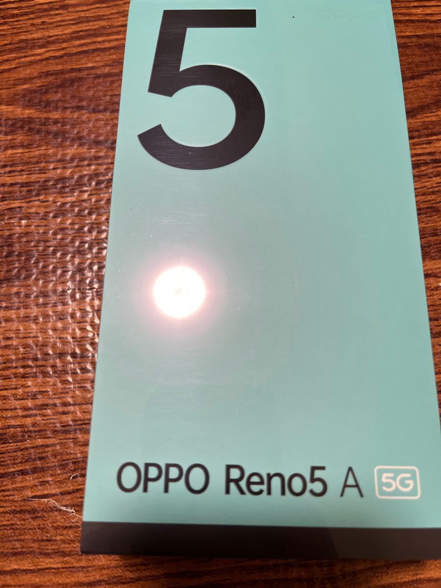お1人様1点限り】 OPPO-oppo reno 5a アイスブルー ワイモバイル版