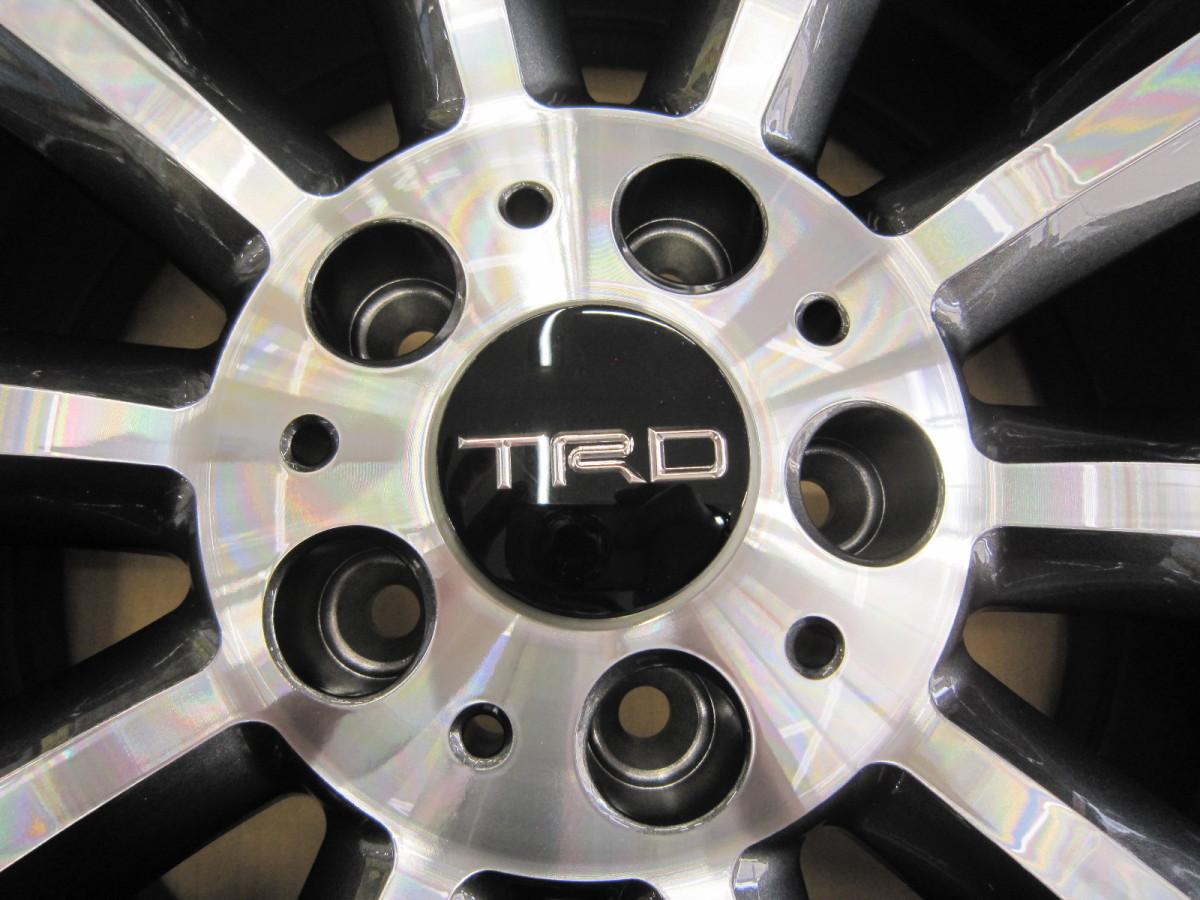 店頭展示　未使用品　ＴＲＤ　ＴＦ６（Ｍ２１３－０００４５）　１８インチアルミホイール　４枚セット_画像2