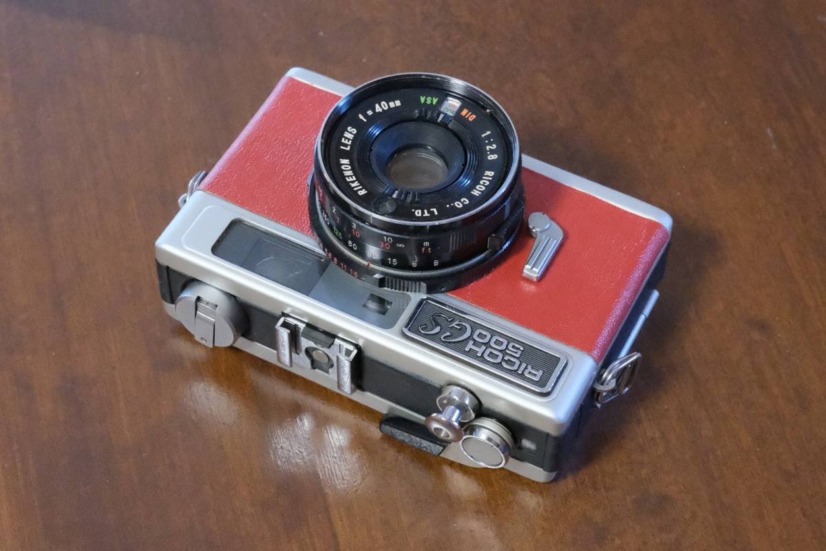 RICOH リコー 500GS コンパクトフィルムカメラ レンジファインダー