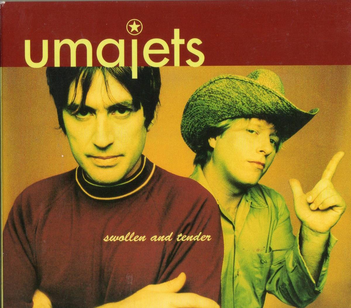 Umajets /Swollen And Tender【元ジェリーフィッシュ・ビートルズの遺伝子CD】1999年デジパック仕様*POWERPOPパワーポップ_画像1