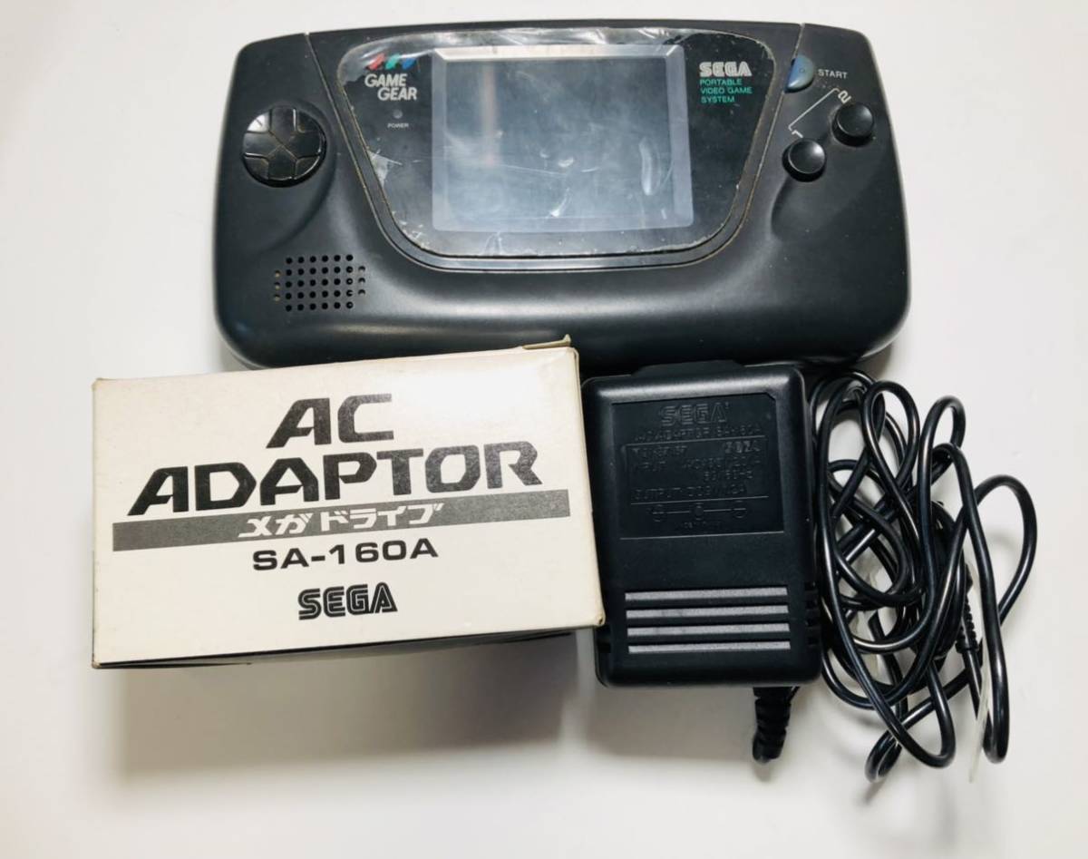 ゲームソフ SEGA 本体＋ACアダプターの通販 by ｜セガならラクマ