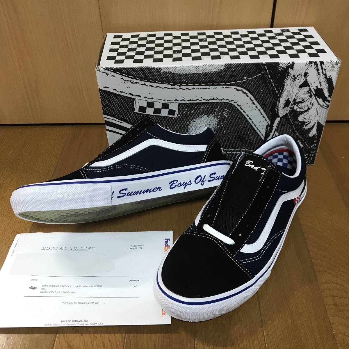 BOYS OF SUMMER × VANS SKATE OLD SKOOL LTD US10.5 28.5cm