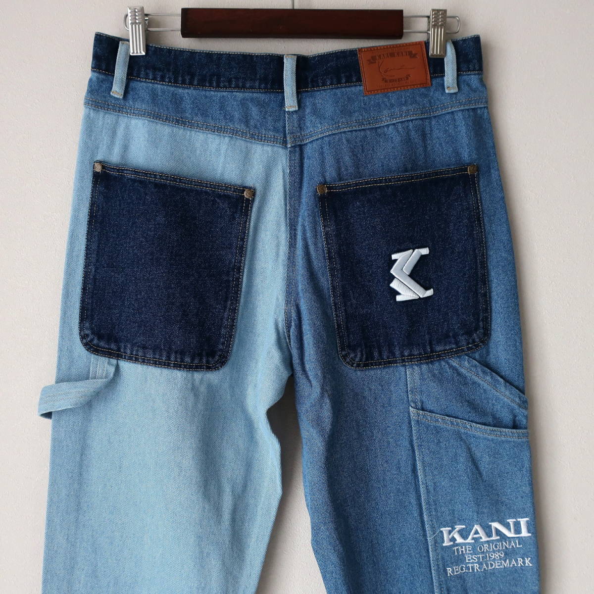 新品 未使用 Karl Kani カールカナイ ジーンズ HIPHOP デニム 再 新品 未使用 Karl Kani カールカナイ ジーンズ HIPHOP デニム 再