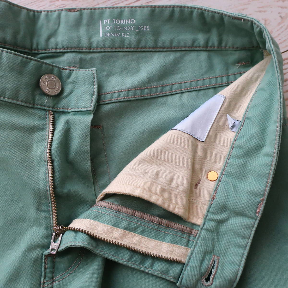 新品 PT TORINO 春夏 ストレッチ ジーンズ SWING 美脚 細身 スリム