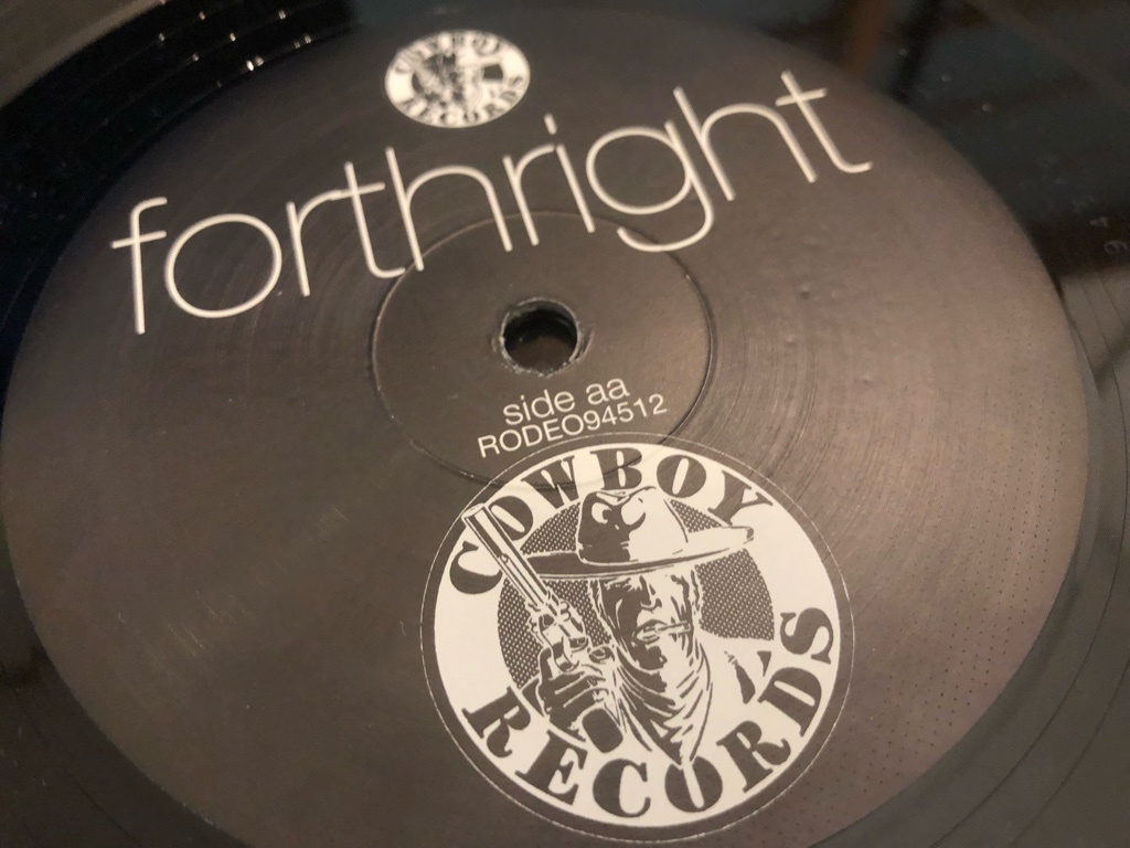 12”★Forthright / How Sweet The Sound / UKハウス・クラシック！の画像4