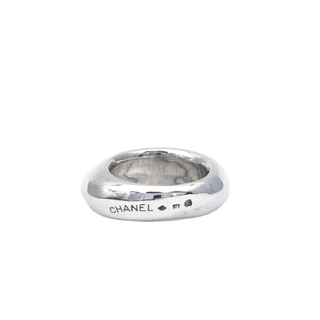 CHANEL シャネル リング 指輪 SV925 シルバー 約10号 21g 4