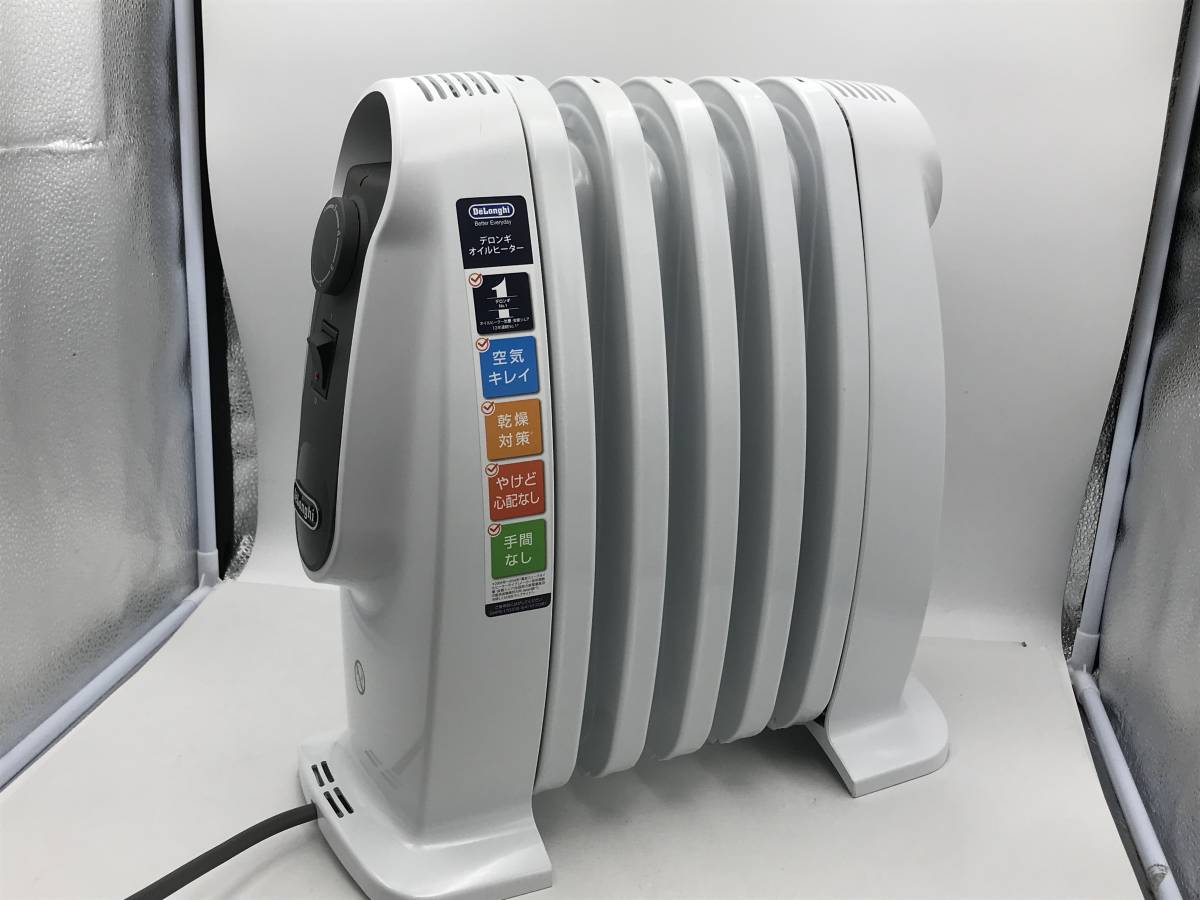 04215】DeLonghi/デロンギ/オイルヒーター/NJM0505 500W/コンパクト