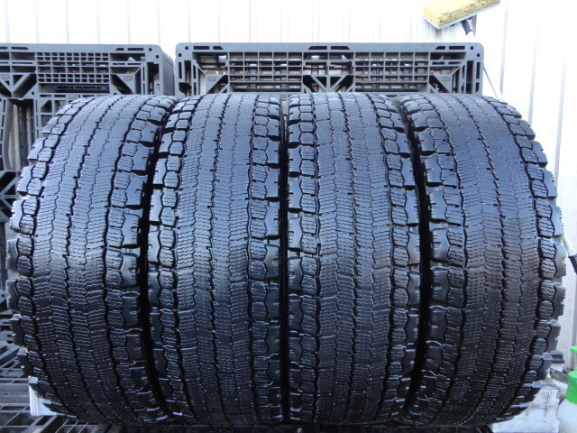 ●1024 冬 美品 ミシュラン ICE GRIP 245/70R19.5 136/134J 4本 2019年製_画像1