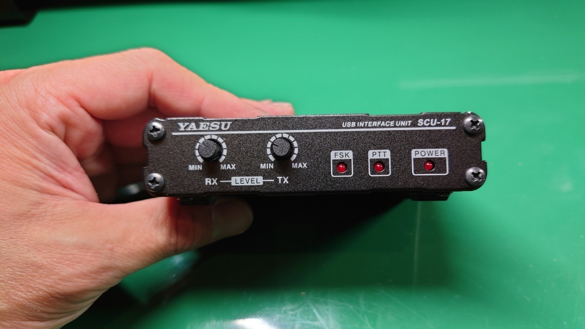 YAESU SCU−17 + CT−62-