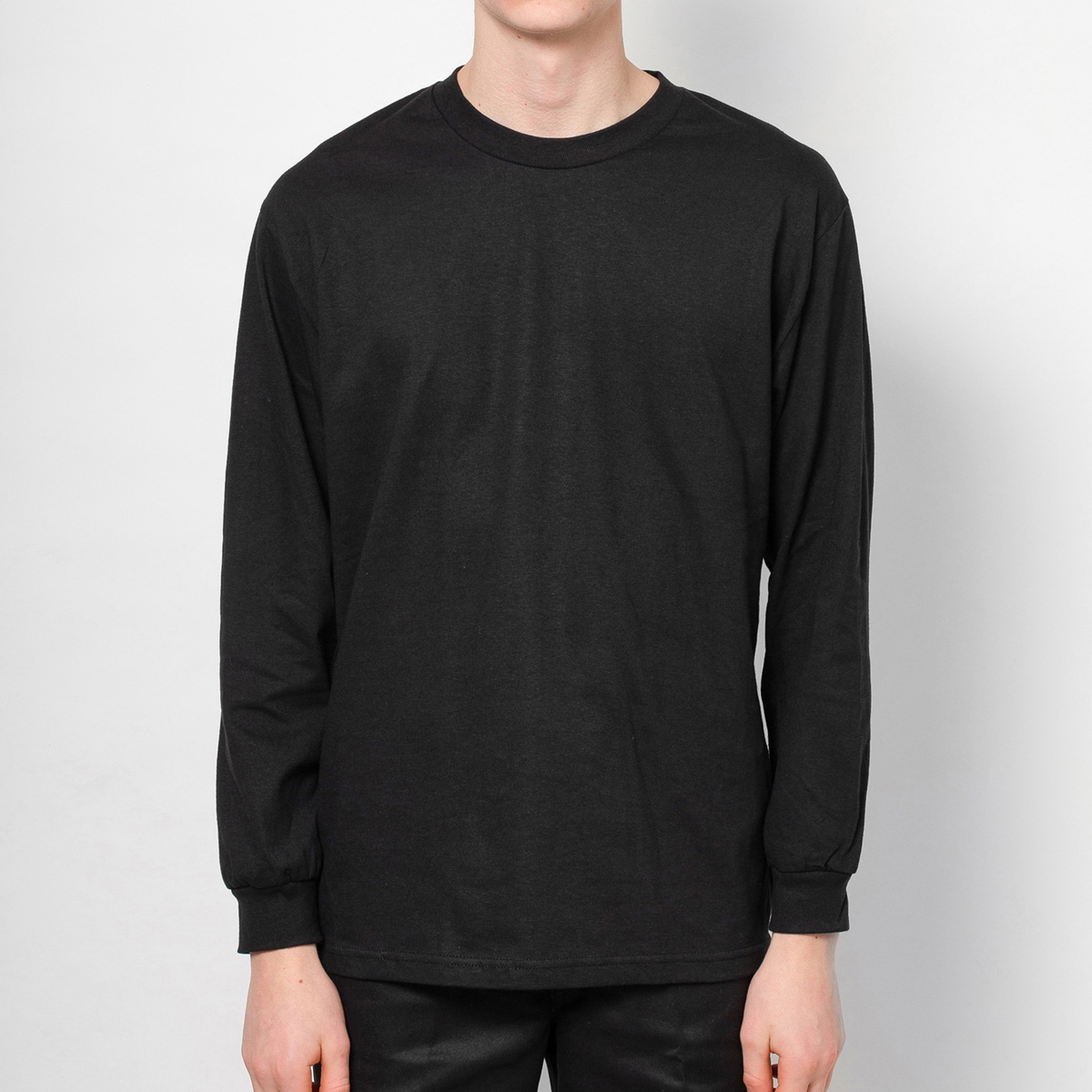 AAA アルスタイルアパレル 6oz 長袖 Tシャツ ブラック Mサイズ Alstyle Apparel Classic 6.0 oz Long Sleeve T-Shirt_画像3