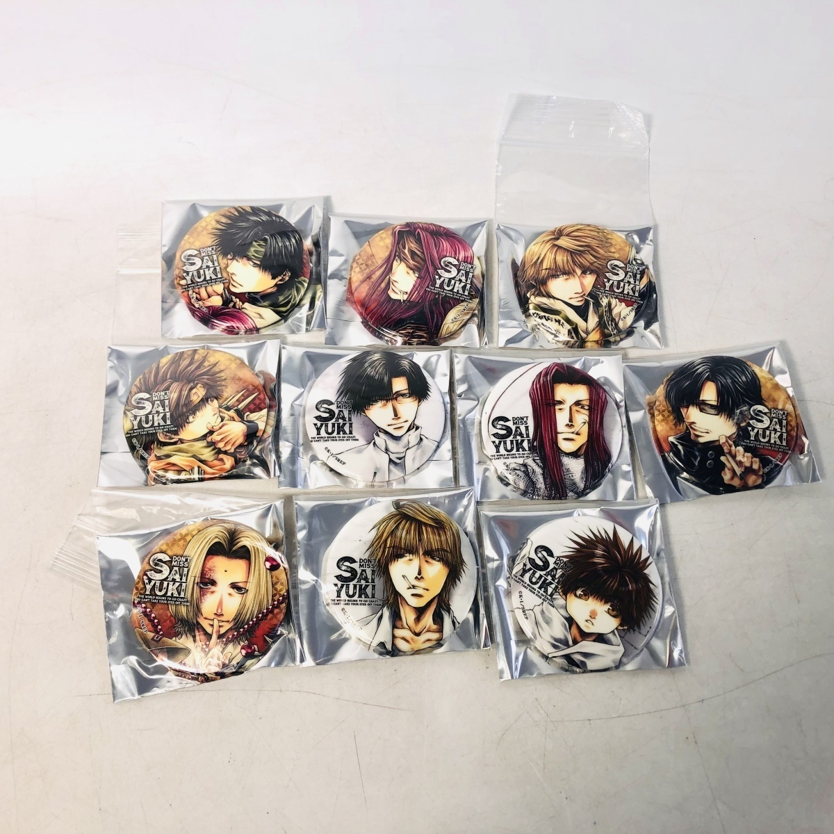 バッヂ 最遊記 三蔵 最遊記朗読劇 AGF限定 缶バッチ 3点セット 新品未
