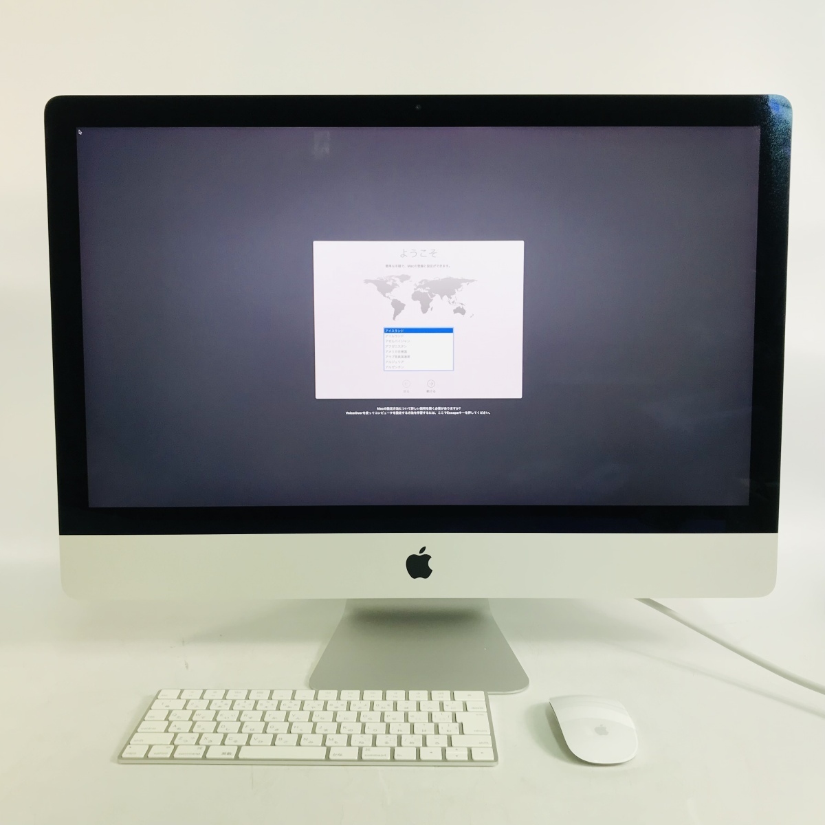 ジャンク iMac Retina 5Kディスプレイモデル 27インチ（Late 2015） Core i5 3.2GHz/8GB/1TB MK462J/A