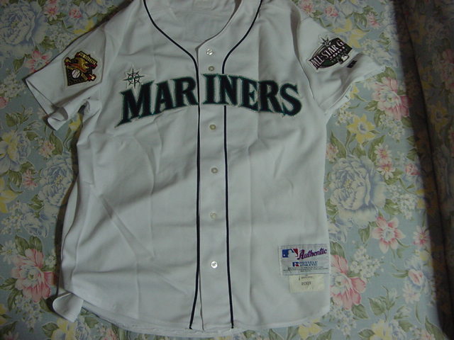 イチロー 実使用2001マリナーズホームユニフォーム