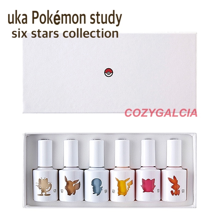 新品】uka Pokemon study six stars ウカ ポケモン 【現品限り一斉