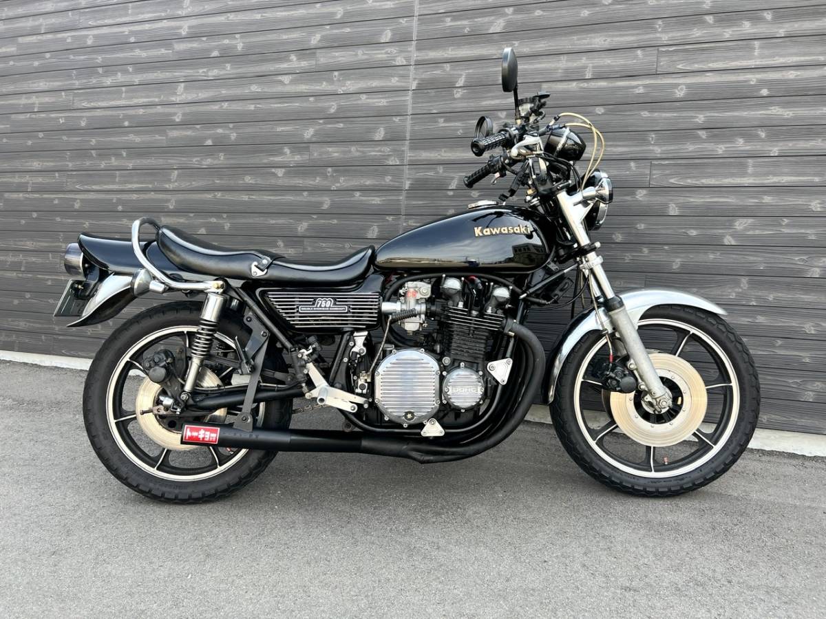 Yahoo!オークション - 福岡発 カワサキ 黒豆カスタム Z750D1 Z2 Yahoo!オークション - 福岡発 カワサキ 黒豆カスタム Z750D1 Z2