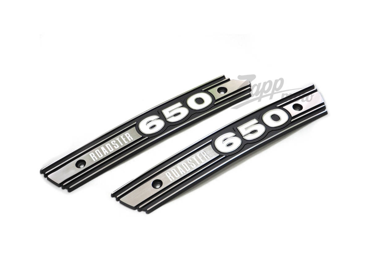◇◇新品 リプロ◇◇650RS W3 オイルタンク/サイドカバー エンブレム