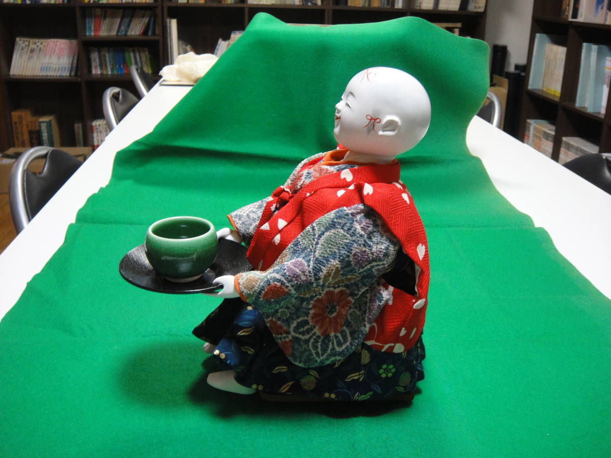 からくり人形 茶運び人形 松王丸タイプ (スタジオぎえもん作