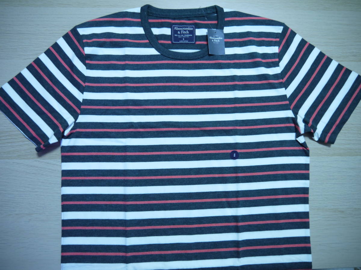 新品・未使用・タグ付】Abercrombie&Fitch アバクロ 半袖Tシャツ 本物